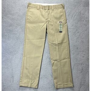 Dickies Slim Straight‎ Khakis Men's W36xL32 (Actual W38xL32) VTG NWT